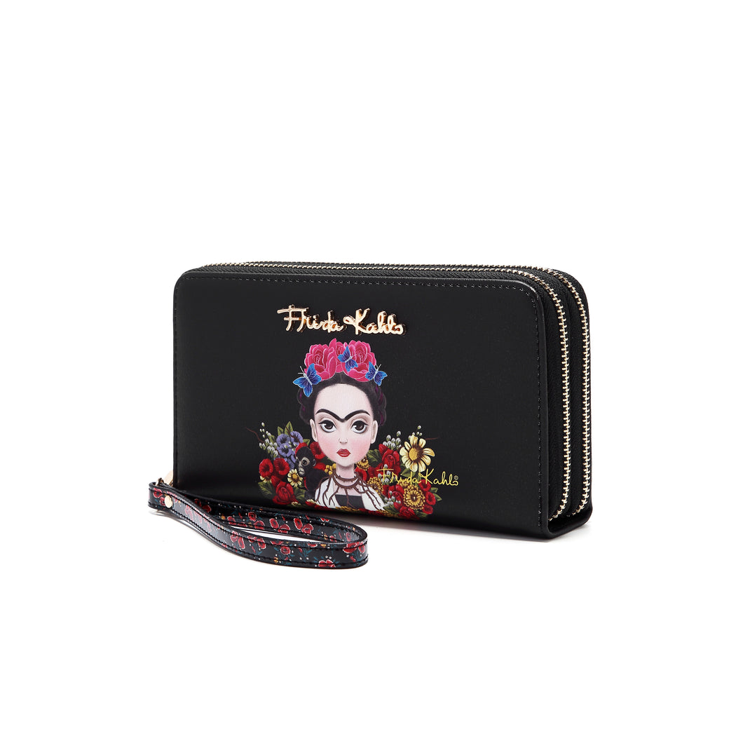 Figurine Play Double Zipper Wallet